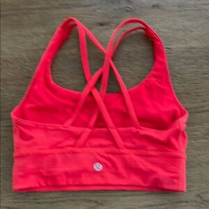 Lululemon Women's Red Sports Bra